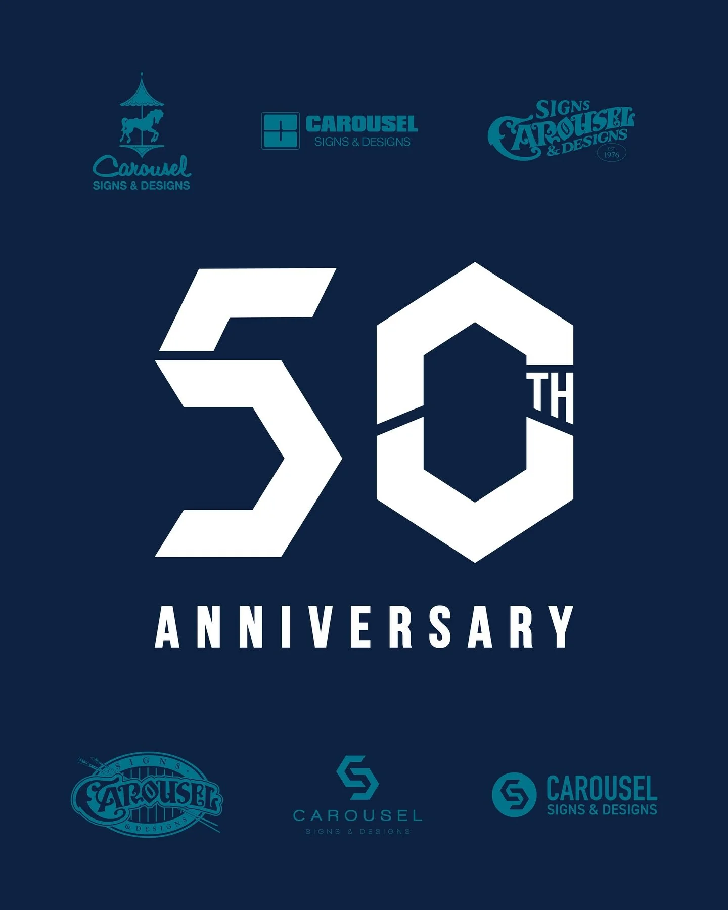 It&rsquo;s a great day to be 50 🥳 Thank you for a great 50 years, we look forward to many more!!
