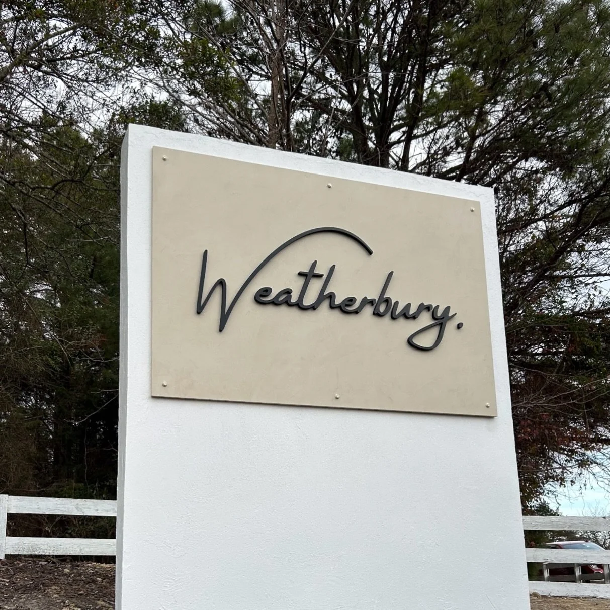 A main ID sign is the first thing people see when entering the neighborhood so it might as well look good ✨