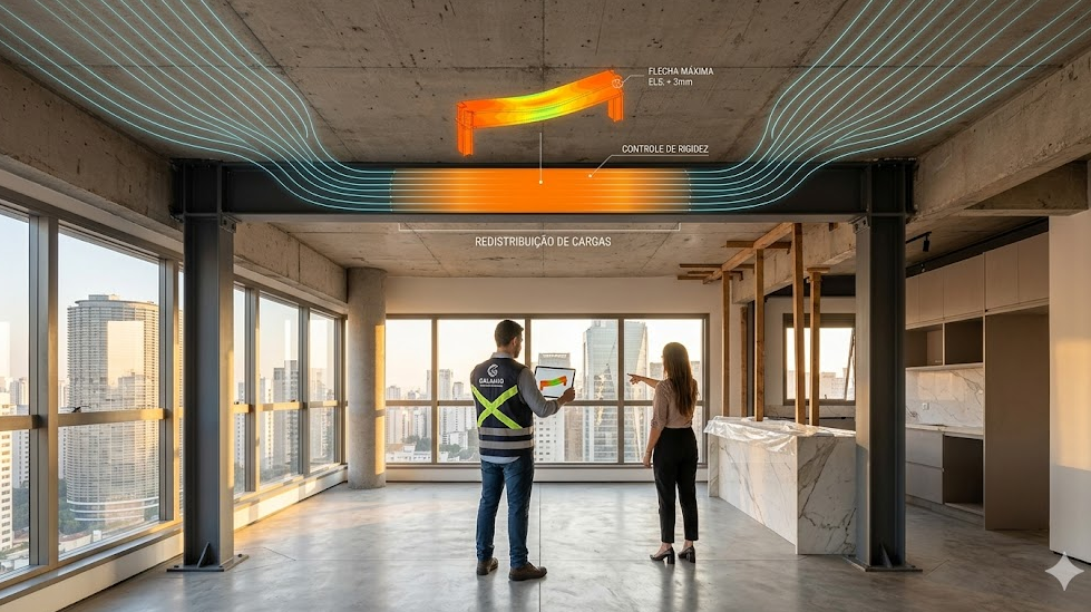 A Matemática do Conceito Aberto: Como Calculamos a Redistribuição de Cargas