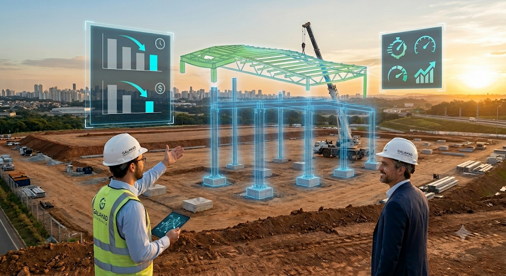 Consultoria em Otimização Estrutural: A Engenharia Analítica para Redução de CAPEX em Galpões