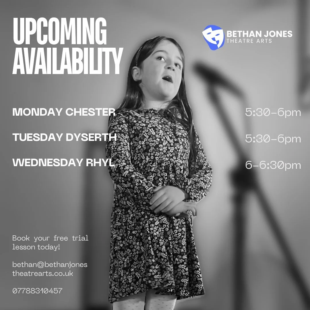 We have had a few one to one slots become available! Still very limited availability. It is likely this will be all we have available now in these locations until September!🎶 message or email to arrange a trial lesson.