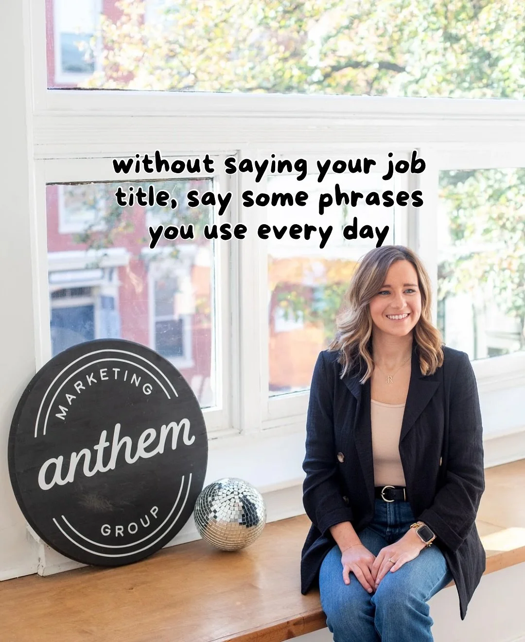 aka the things we say 47 times a day 🙃🙃🙃 try this trend with your industry and drop a phrase you say everyday below ⬇️

#anthemmarketing #socialmedia #findyouranthem