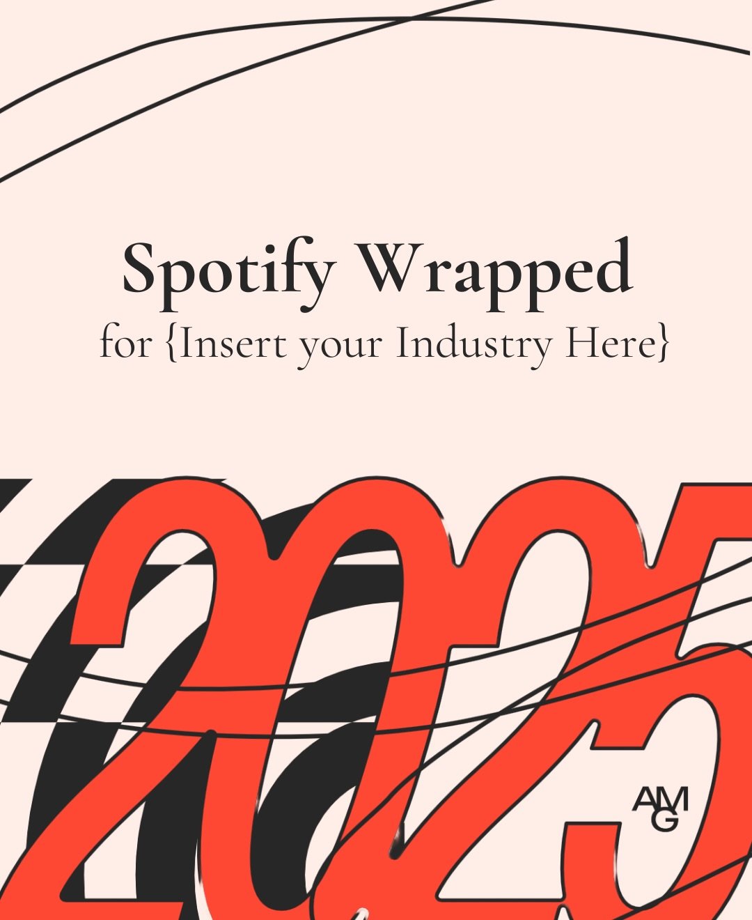 It&rsquo;s Wrapped Season and we made something very fun just for you. 👀✨

We created a Spotify Wrapped&ndash;style template so YOU can make your own custom Wrapped for your business or industry&hellip; in minutes. Just plug in your stats, add your 