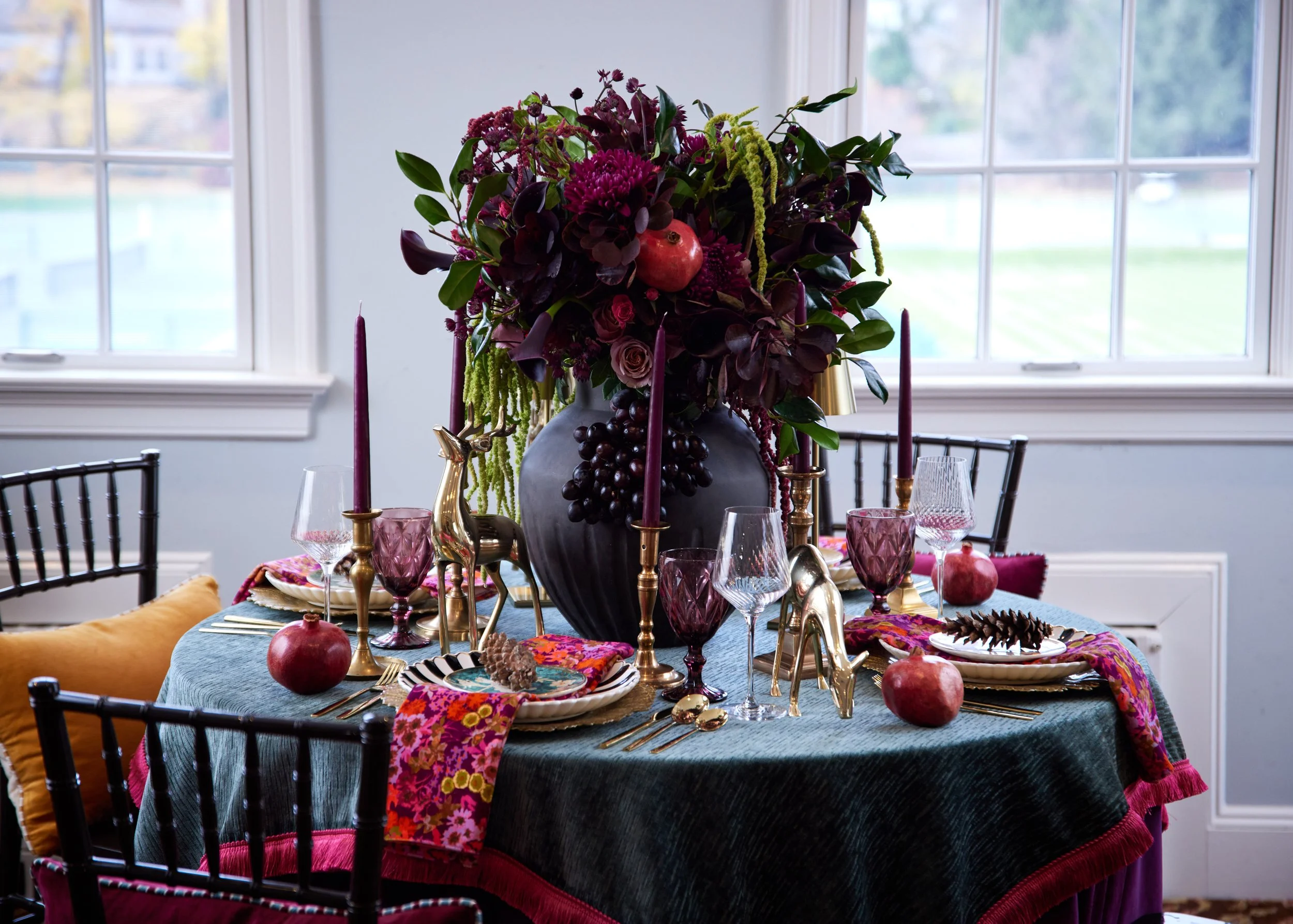 Fairfield County LOOK Holiday Tablescape