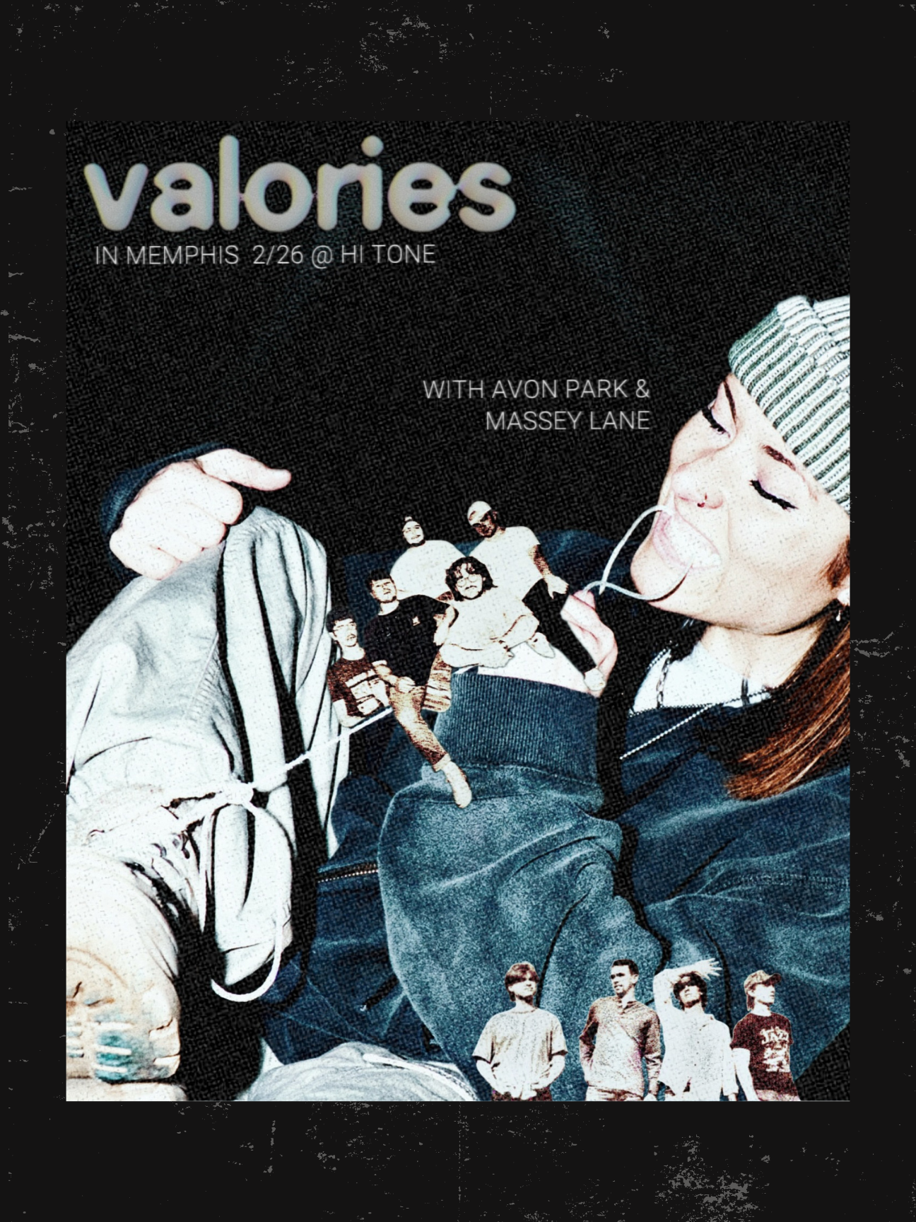 Valories with Avon Park + Massey Lane at Hi Tone (Memphis, TN)