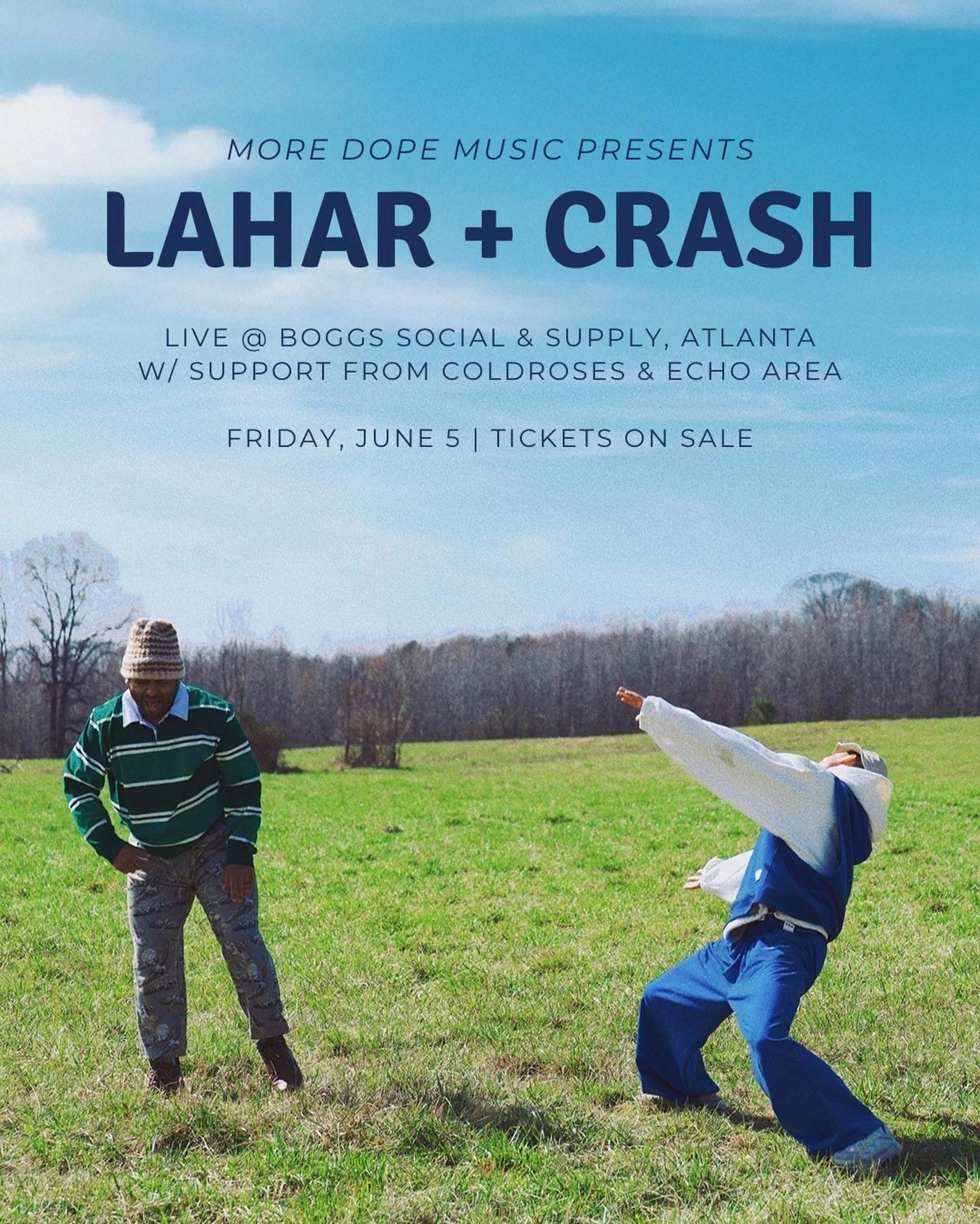 Lahar + CRASH with coldroses and Echo Area at Boggs Social & Social (Atlanta, GA)