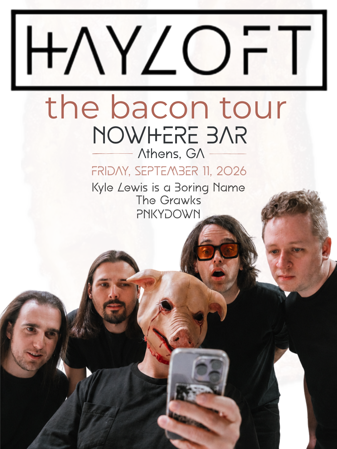 bacons tour poster