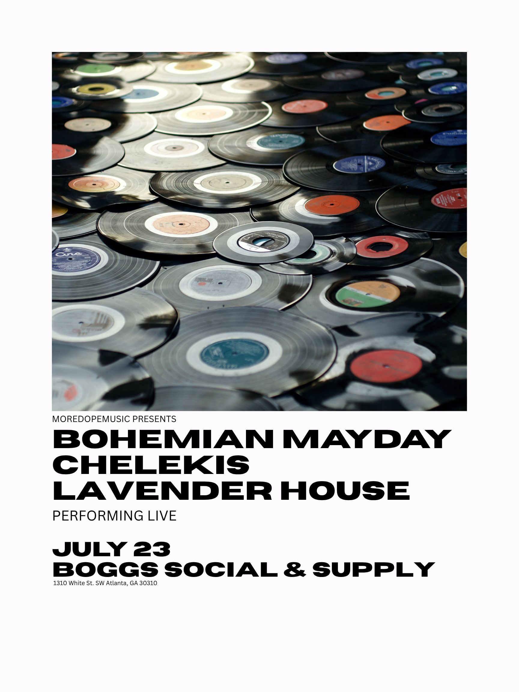 Chelekis with Bohemian Mayday + Lavender House at Boggs Social & Supply (Atlanta, GA)