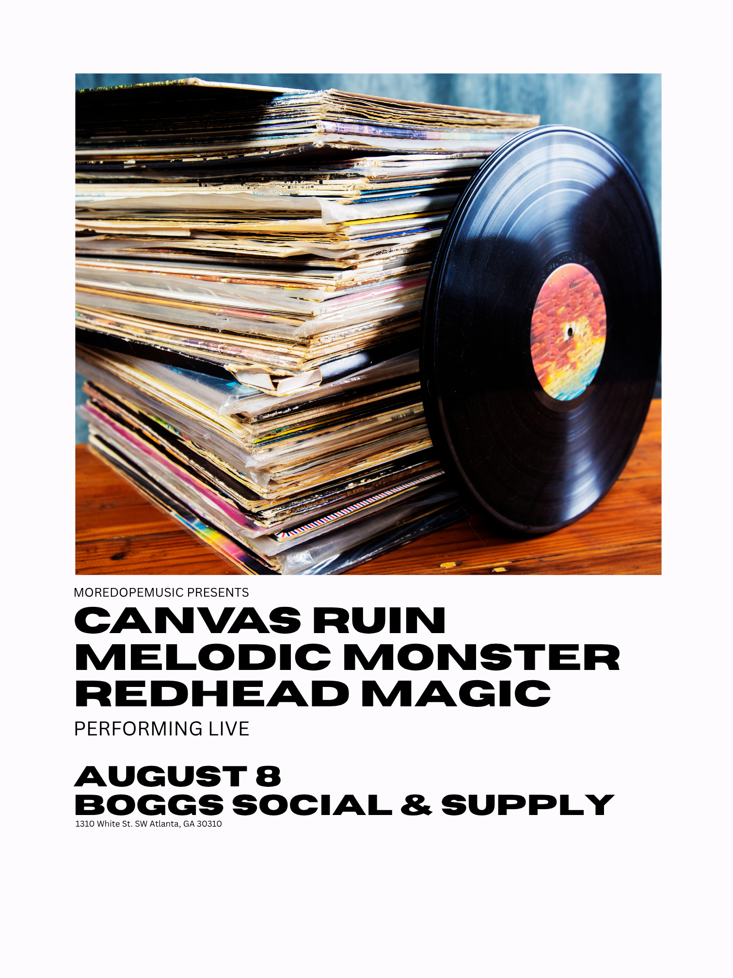 indie music poster