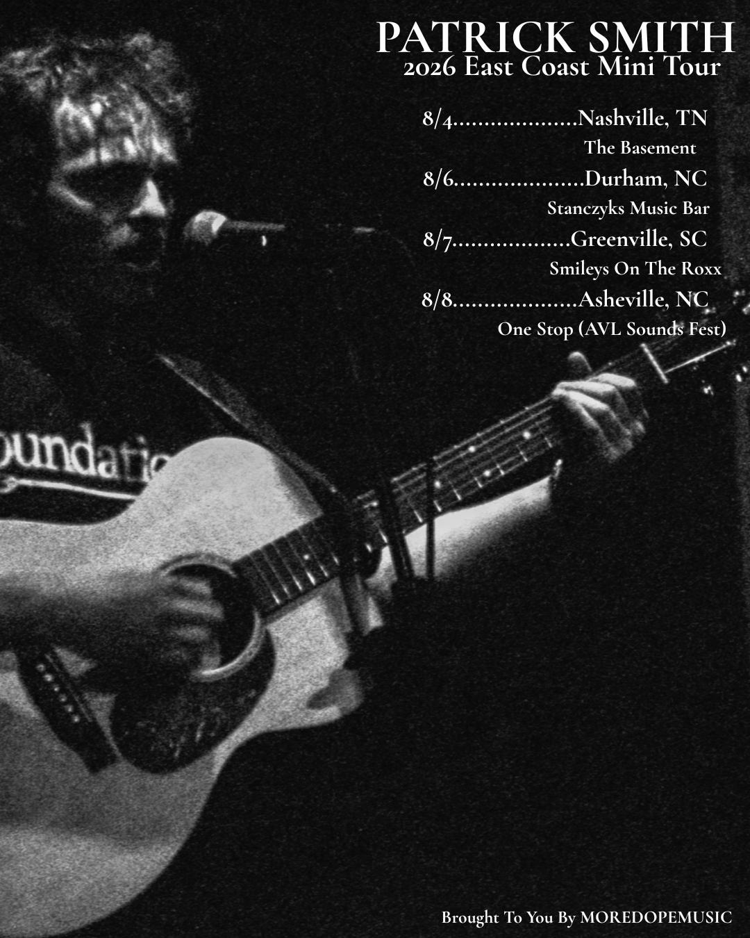 2026 tour poster