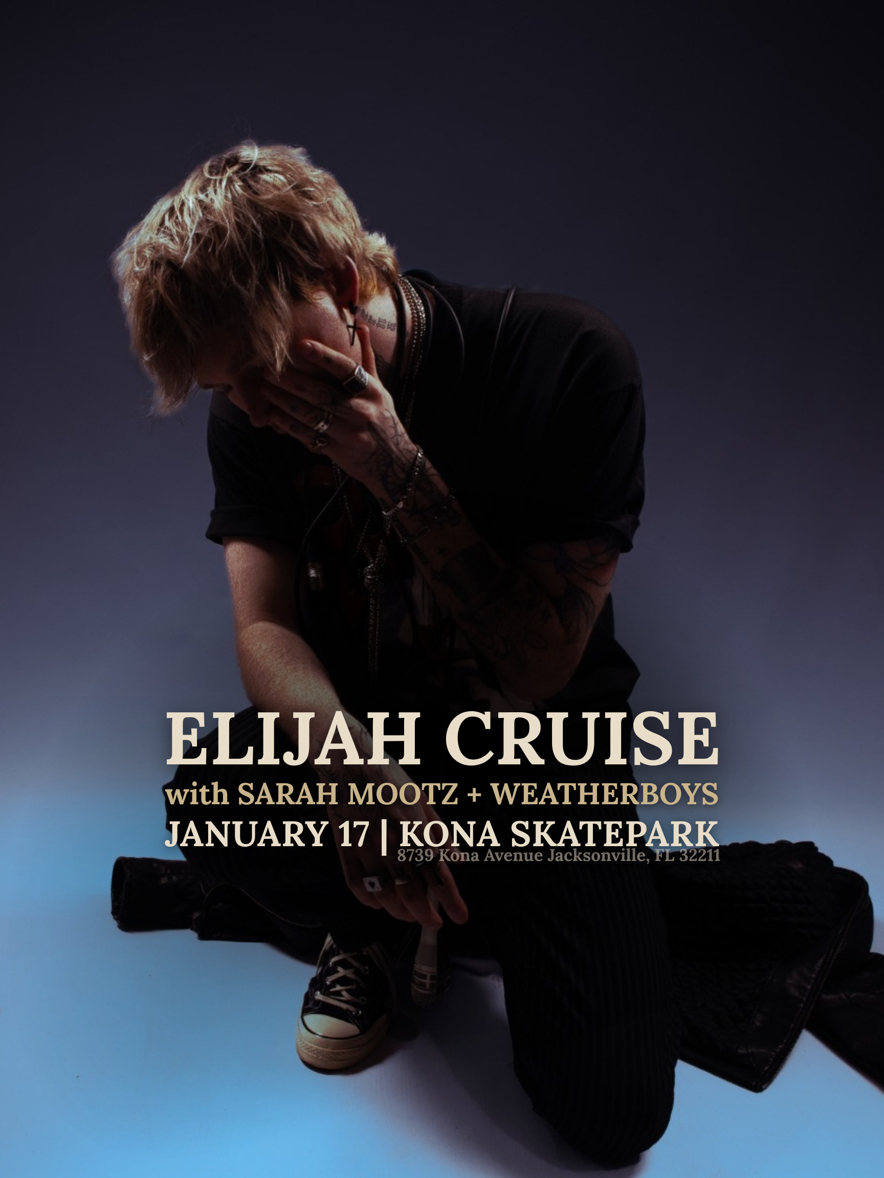 Elijah Cruise poster for Jacksonville, FL