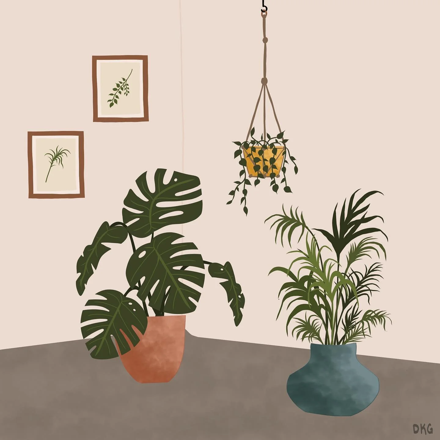 monstera + friends 🌿
