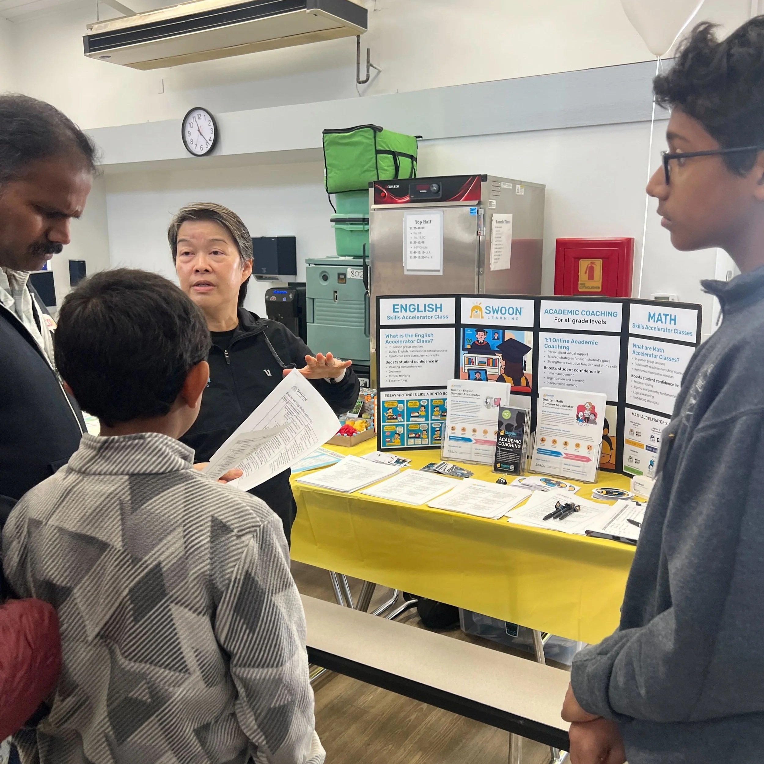 Swoon Learning at Merryhill School, Milpitas Open House