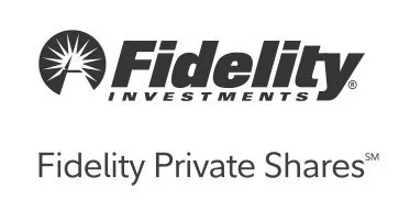 Fidelity Investments logo with text 'Fidelity Private Shares'.