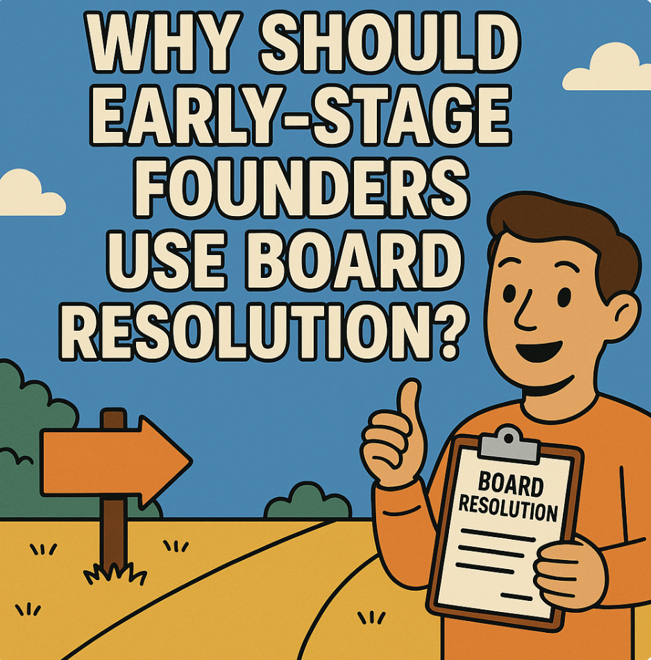 Why Should Early-Stage Founders Use Board Resolutions?