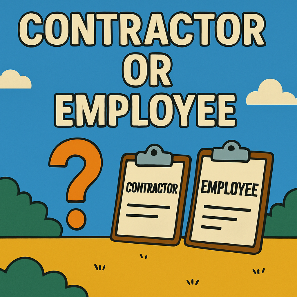 What’s the difference between an employee and a contractor?&nbsp;