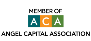 Logo with the letters 'A', 'C', 'A' in blue, orange, and green blocks.