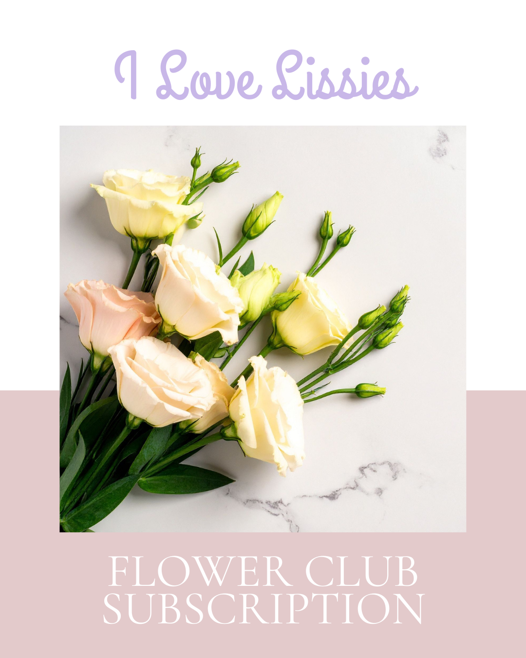 I Love Lissies - Flower Club Gift Subscription