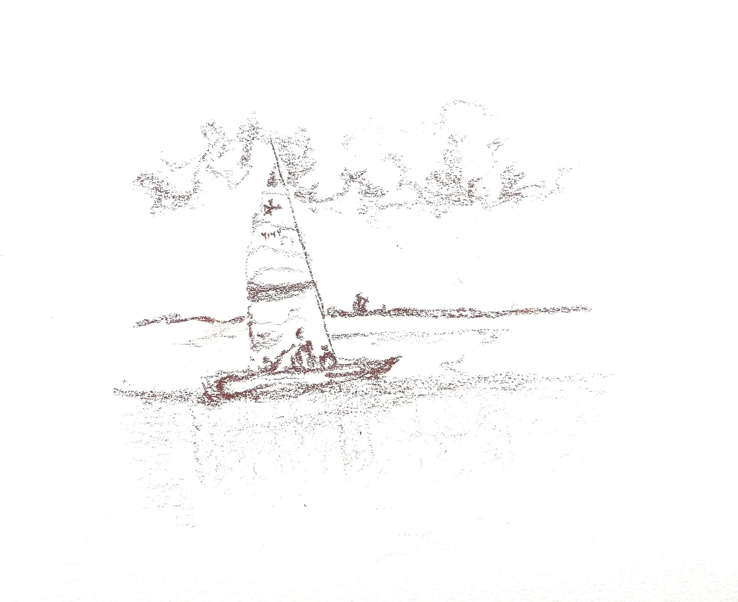 Sailing Tatlows beach