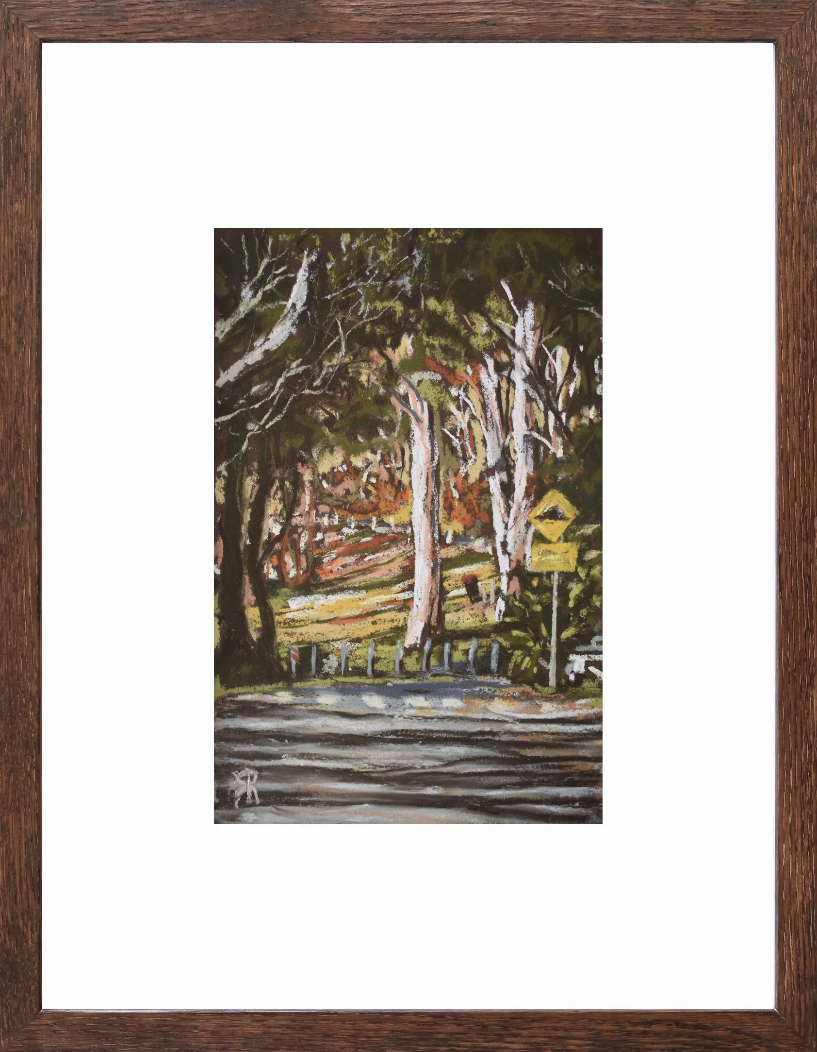 To the Point | 2025
Soft Pastel on 340gsm watercolour paper
Image: 14.5x22cm, Frame: 31.5x39cm
$580 AUD, framed under Ultravue UV70 glass - Available via The Corner Store Gallery