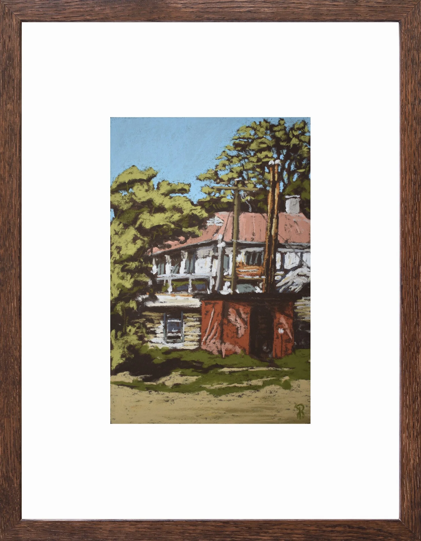 Left Behind | 2025
Soft Pastel on 340gsm watercolour paper
Image: 14.5x22cm, Frame: 31.5x39cm
$580 AUD, framed under Ultravue UV70 glass - Available via The Corner Store Gallery