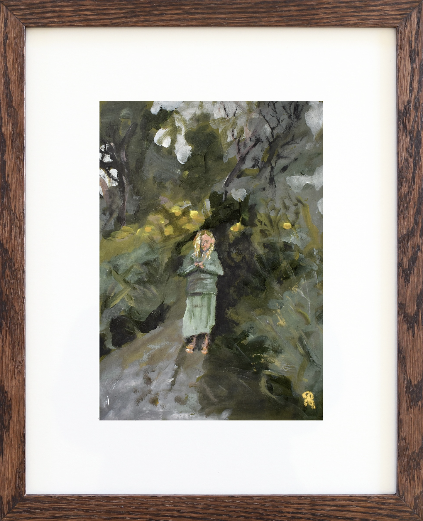 Hidden Track | 2023
Soft Pastel and Acrylic on 340gsm watercolour paper
Image: 24x17cm, Frame: 39x32cm
(sold)