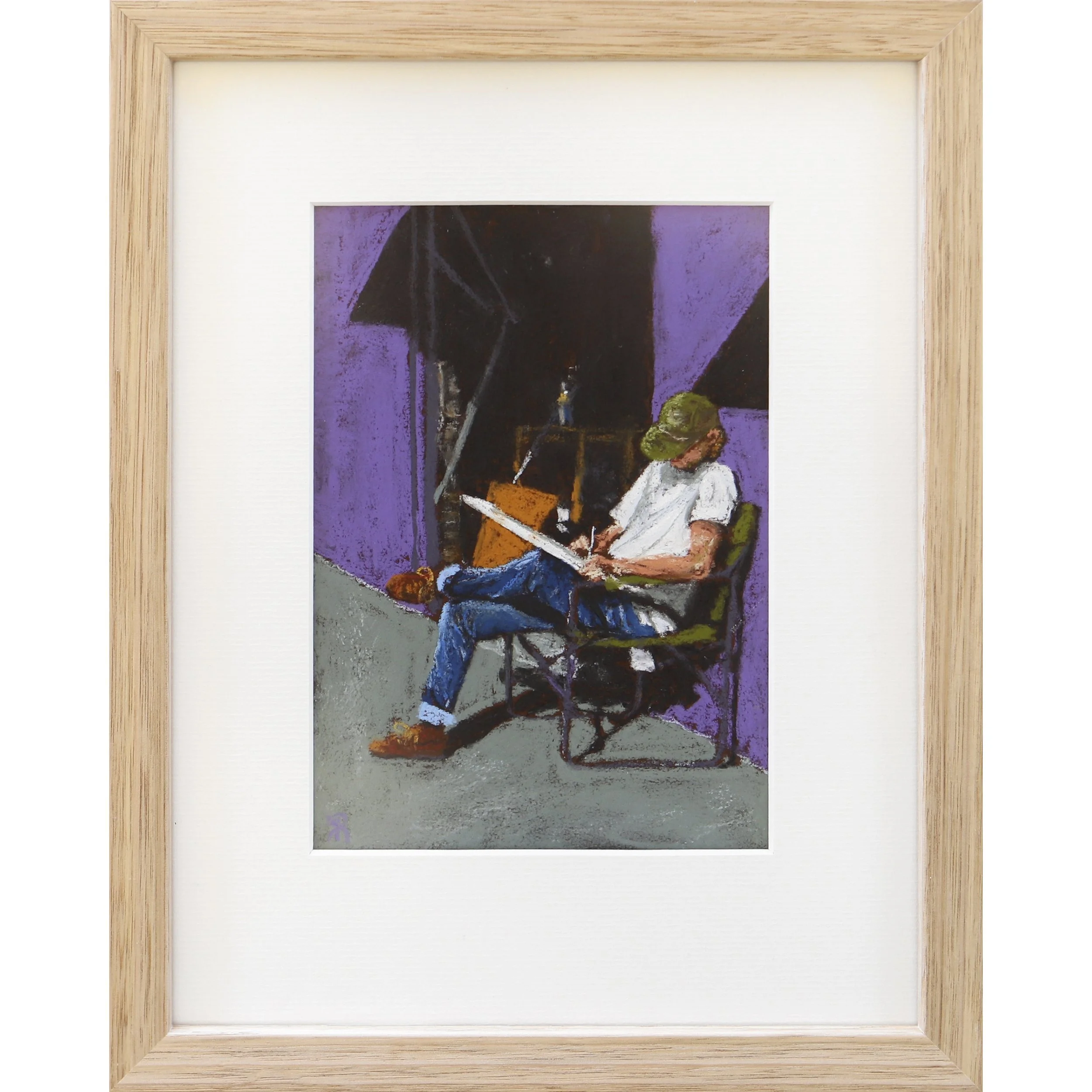 Winter's Warmth | 2023
Soft Pastel on 340gsm watercolour paper
Image: 24x17cm, Frame: 39x32cm
$380 AUD  (Framed)
Enquire to purchase