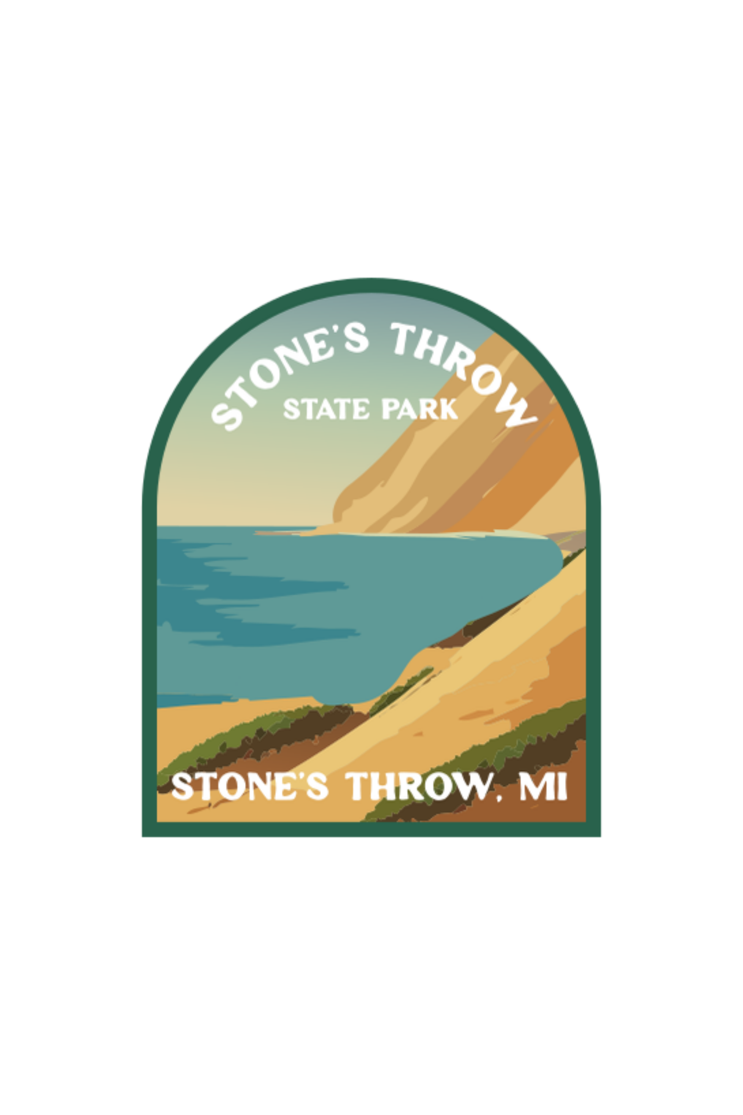 Stone's Throw State Park Sticker
