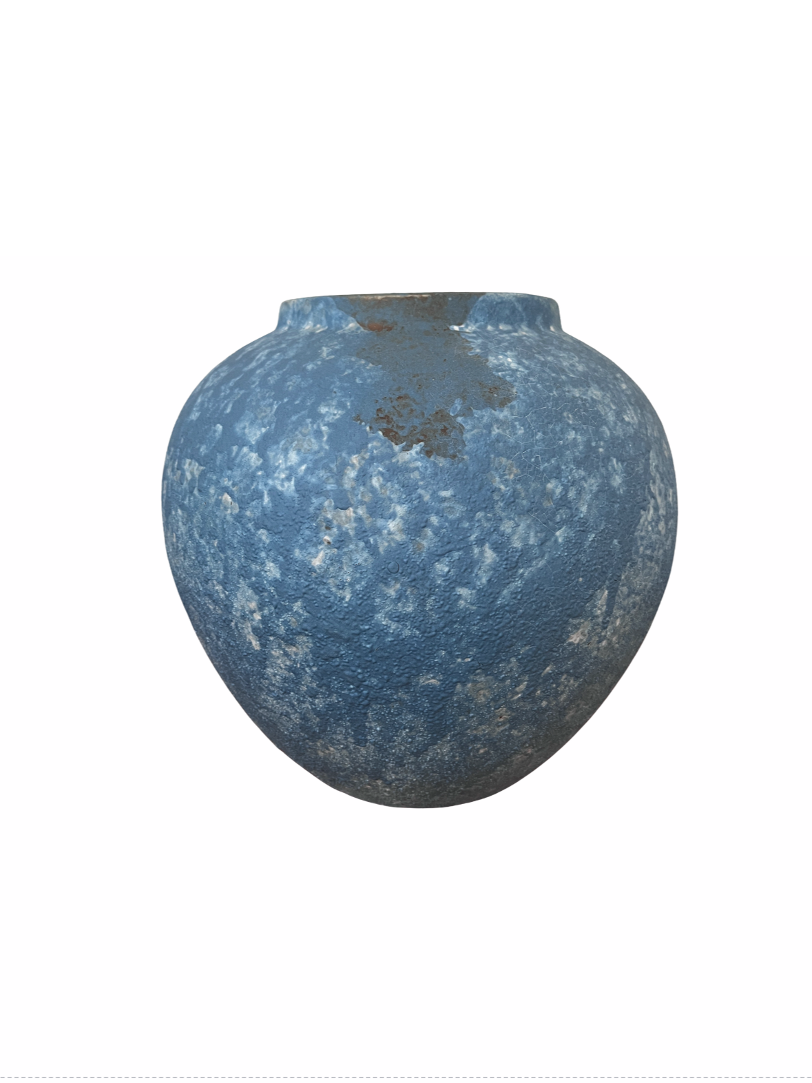 Midnight Blue Ceramic Vase