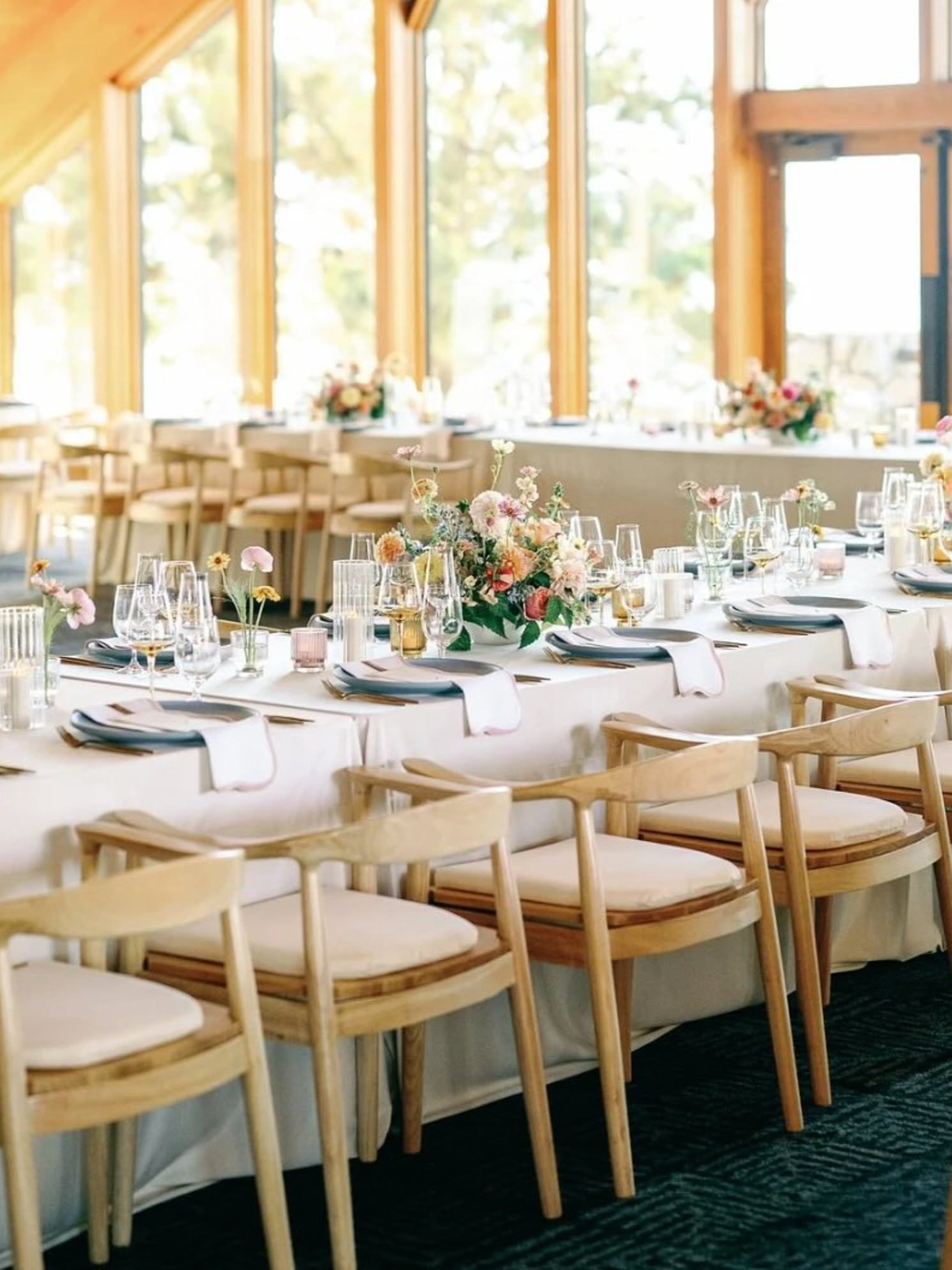 The Chelsea Oak Back Barrel Chairs