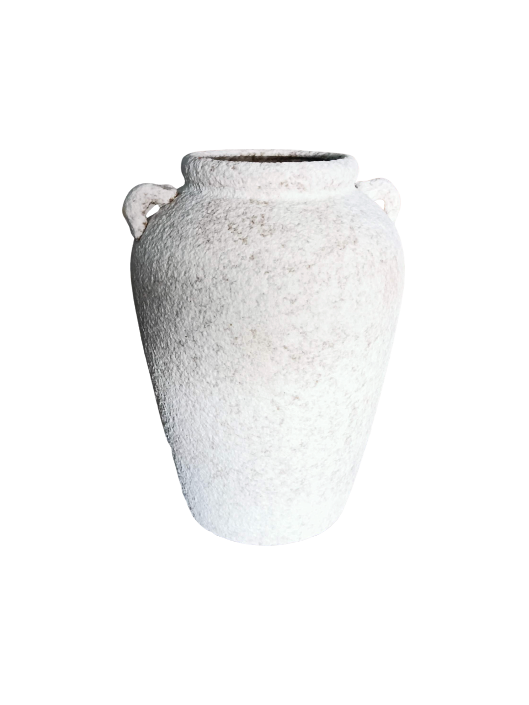 Neutral White Ceramic Vase