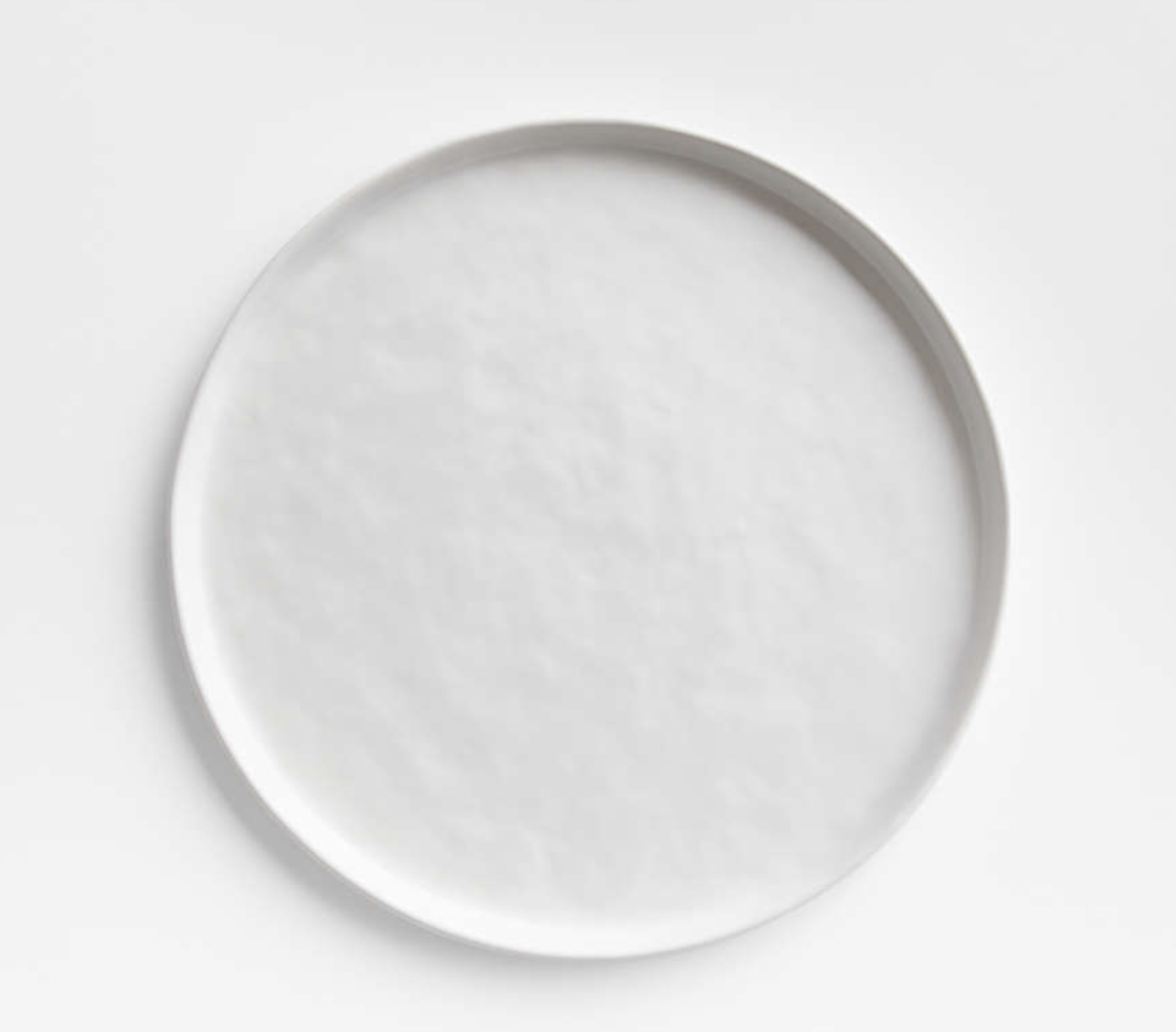 Ceramic White 4 inch plate