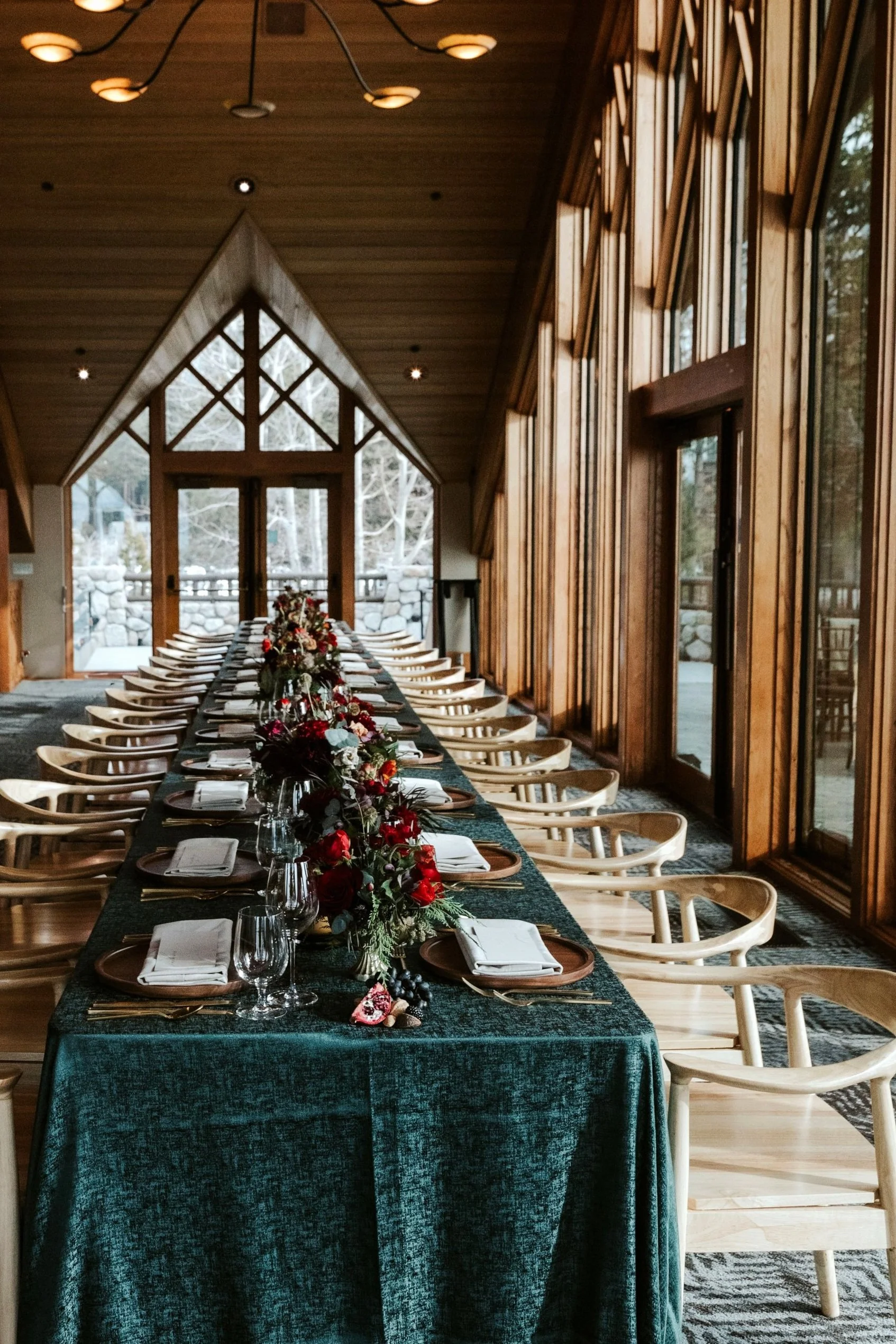 Edgewood Tahoe North Room Wedding Reception Lake Tahoe