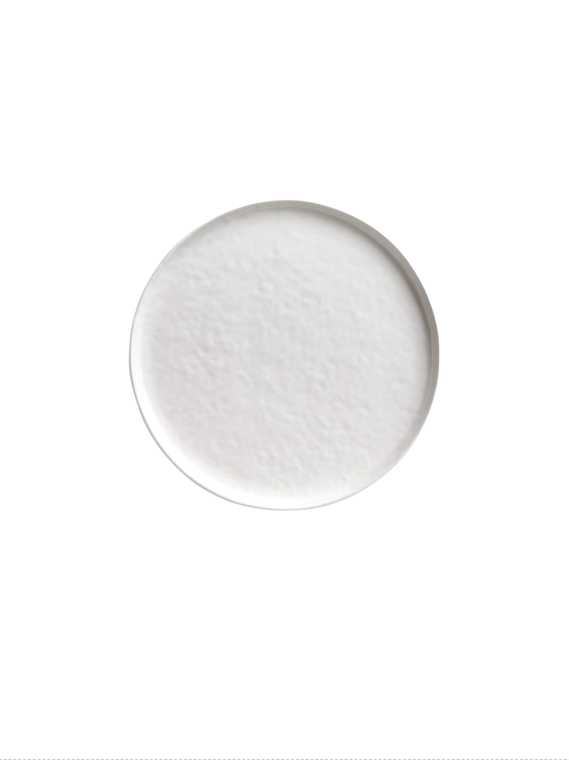 Ceramic White 4 inch plate
