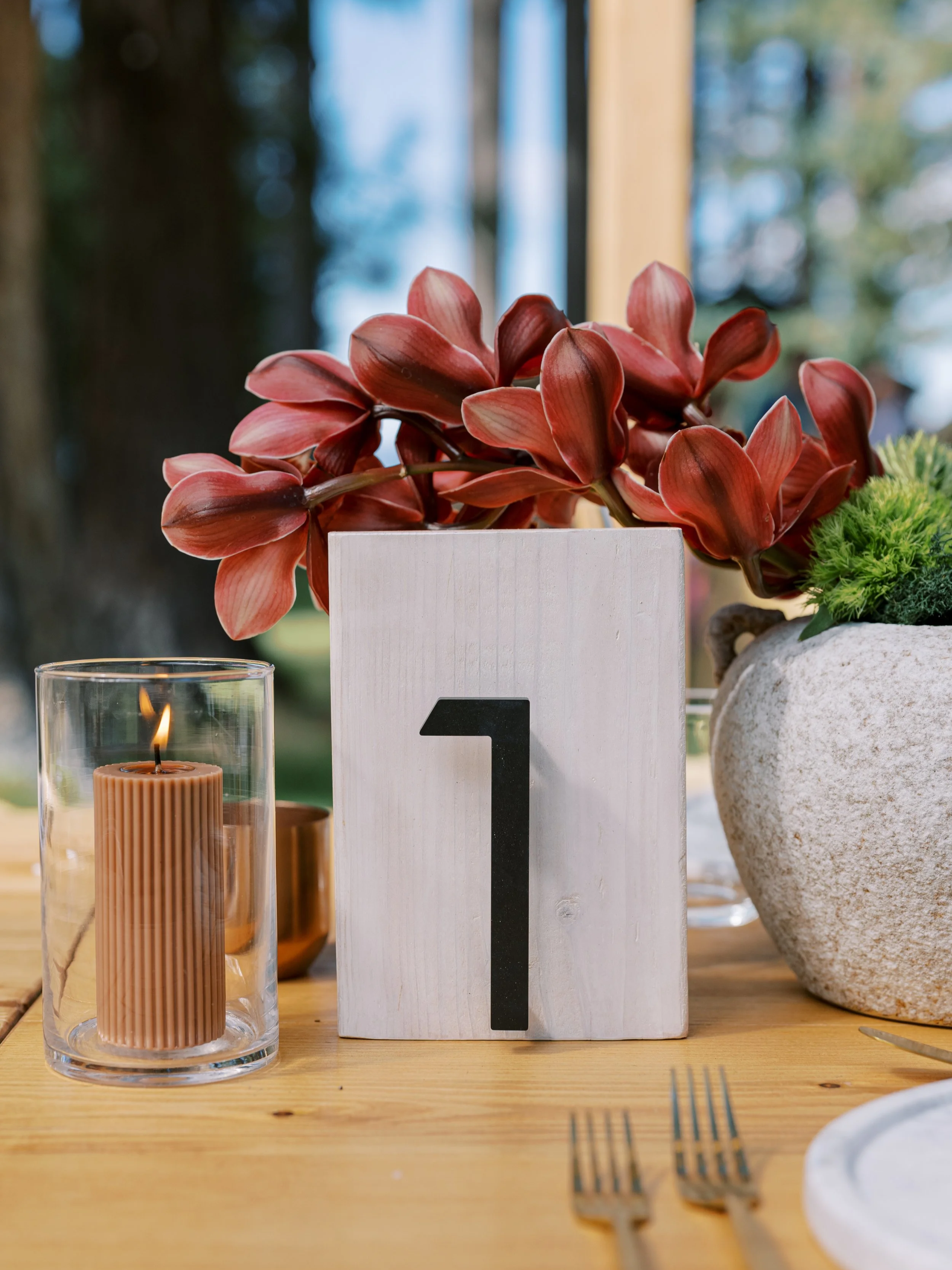 Pillar Candle Vase