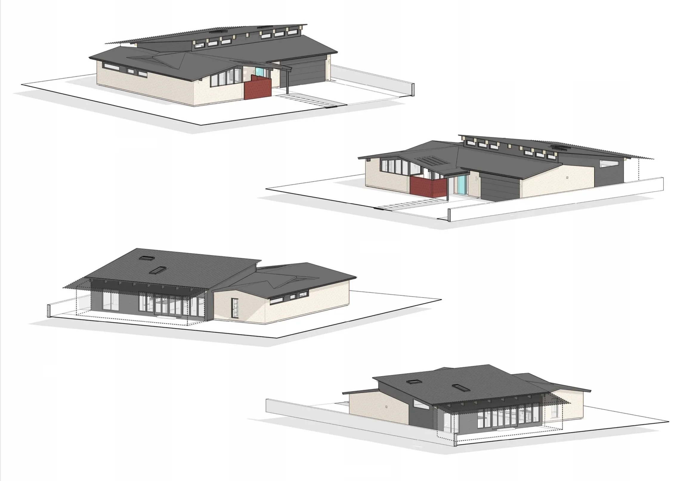 Residential renovation, mid-century modern, in San Antonio, TX. Award-Winning Residential, Commercial, & Hospitality Architecture and Interior Design in Austin, TX.