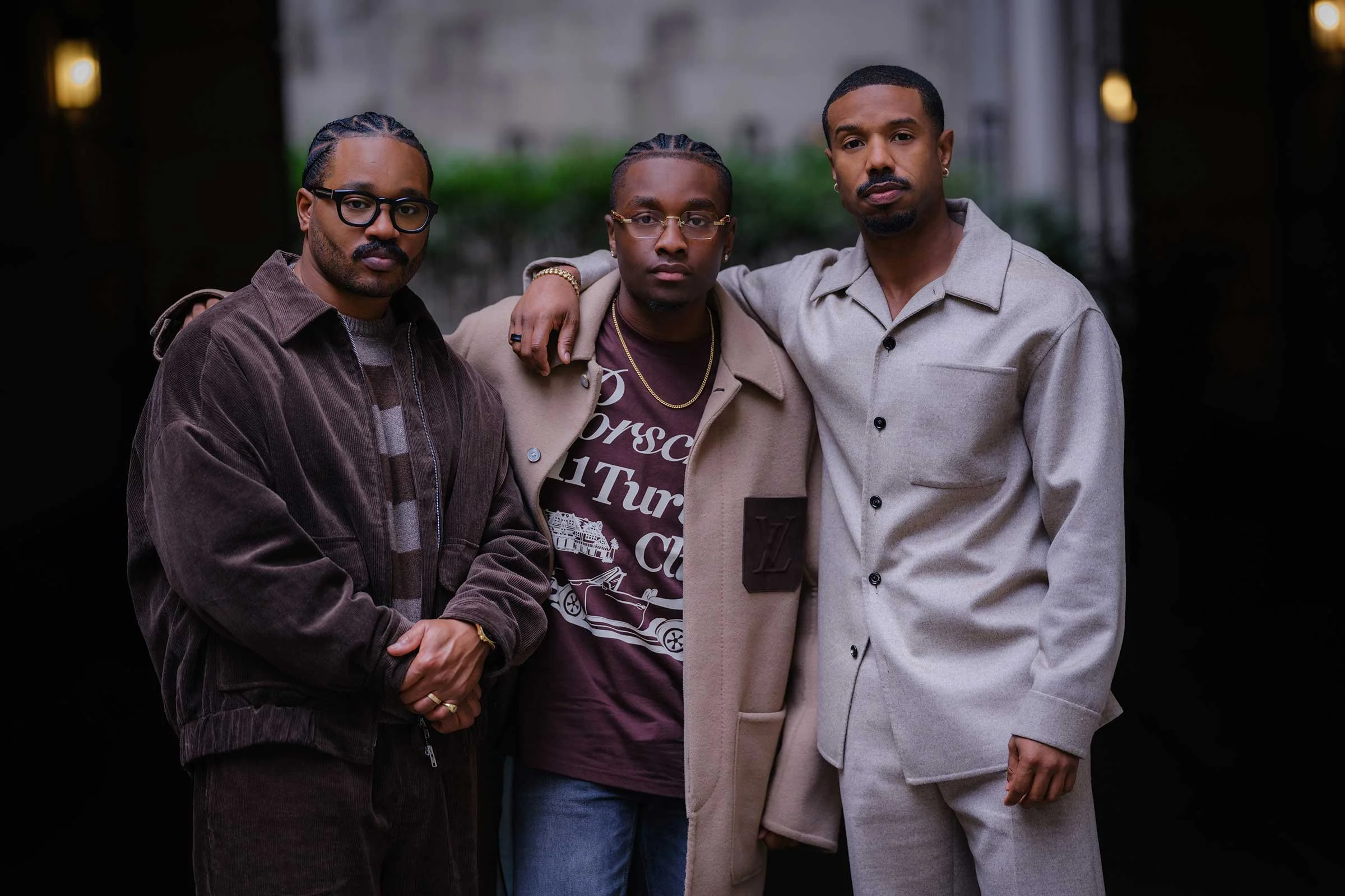 Ryan Coogler, Miles Caton, Michael B Jordan
