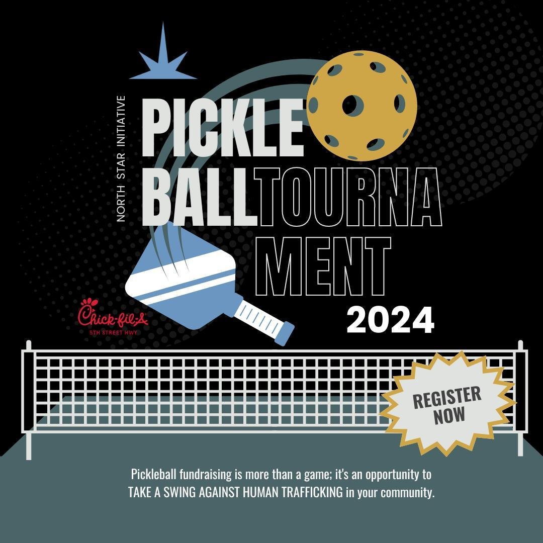 Registration is OPEN!⭐
https://ow.ly/xcMJ50RfGAg 

It's that time again! We are so excited to host this year's annual NSI Pickleball Tournament Fundraiser at Penn Manor Middle School on June 15th, 2024! Take a swing against human trafficking in teams