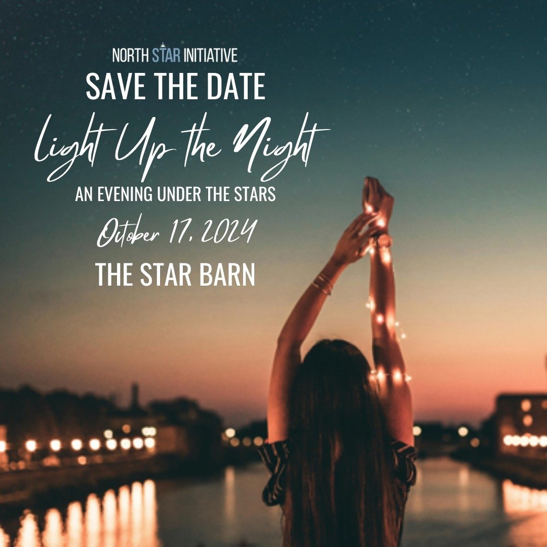 SAVE THE DATE and Illuminate the path to healing for survivors of sex trafficking. ⭐
Join us on October 17,2024 at the beautiful historic Star Barn for an evening filled with gourmet food, live and silent auctions, and more!

More importantly, this i