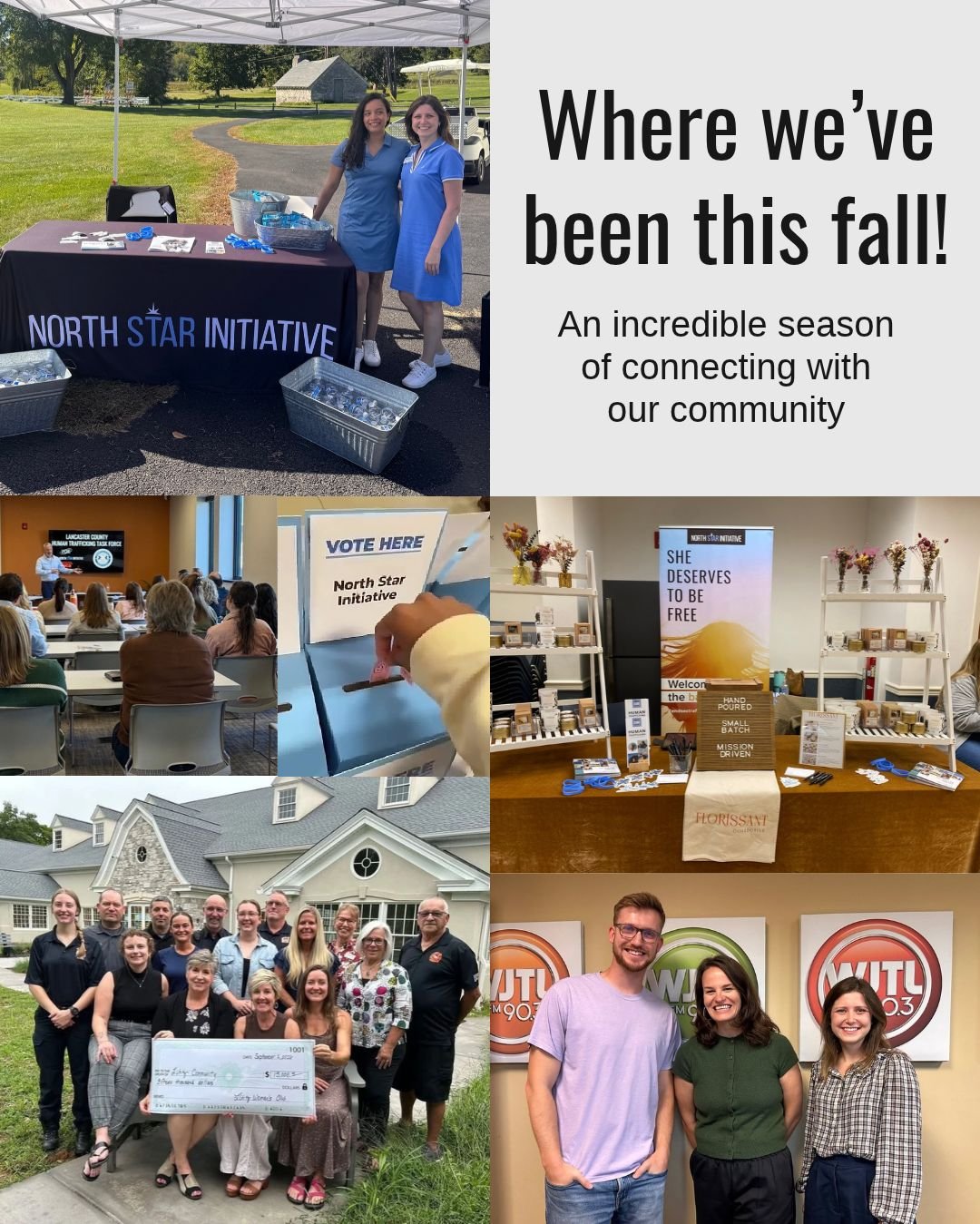 It&rsquo;s been such an incredible fall so far, as North Star has been blessed to interact with so many new faces and share about the work to create a trafficking-proof community &mdash; work that takes all of us. 

Here are just a few of the places 