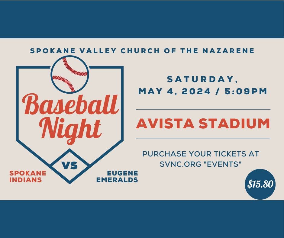 Enjoy a night at the ball game with SVNC on Saturday, May 4!  Gates open at 4:09pm and the game starts at 5:09pm.  It's Fireworks Night!  Visit svnc.org &quot;Events&quot; to purchase your tickets.