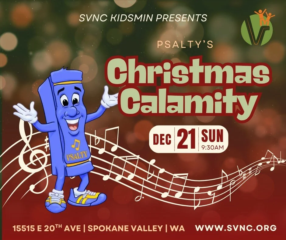 🎄 SVNC&rsquo;s KIDSMIN CHRISTMAS MUSICAL 🎄
🌟 Sunday, December 21
⏰ 9:30 AM

Don&rsquo;t miss it! Our KIDSMIN students have been working hard these past few months and can&rsquo;t wait to present &ldquo;Psalty&rsquo;s Christmas Calamity.&rdquo;

Br