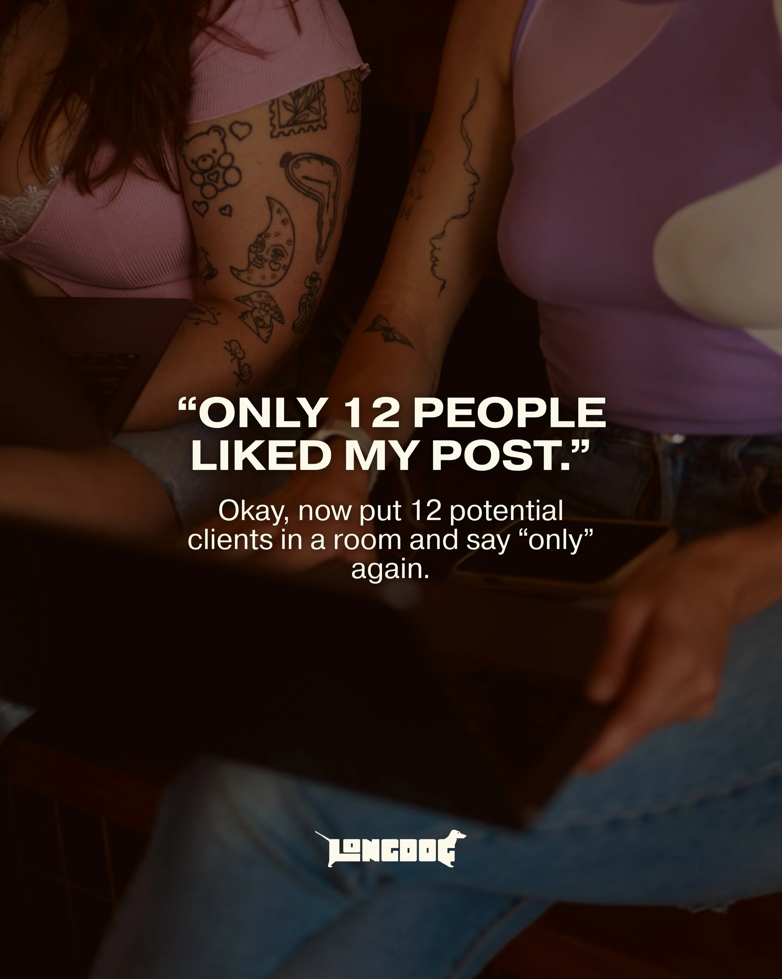 Stop looking at the number. Start looking at the opportunity. 👀

12 likes. 50 views. 200 impressions. Whatever the number is, those are still real people seeing your business.

Because you don&rsquo;t need every post to go viral. You need the right 