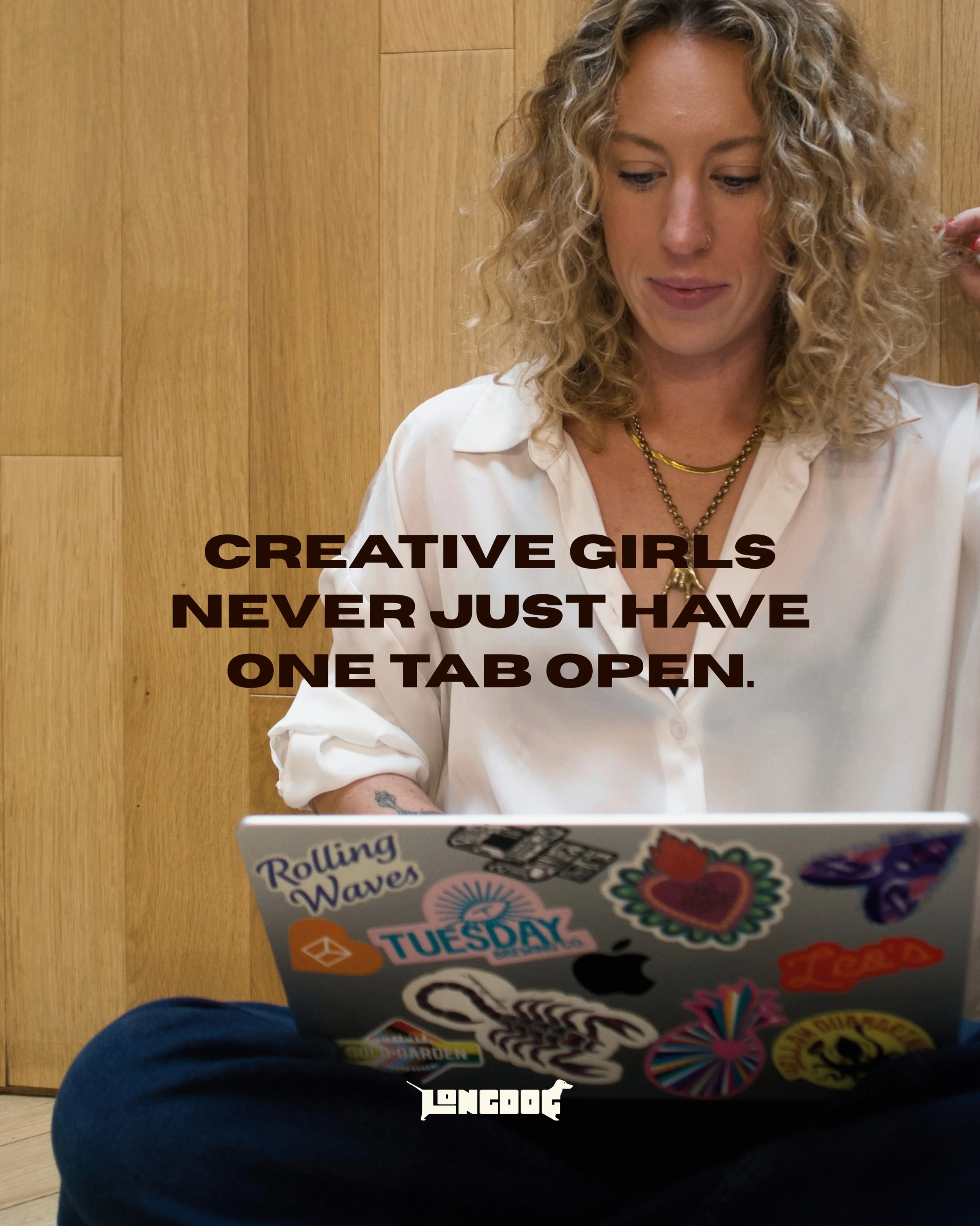 Have no fear! These creative girls have got you covered 😉

Need some creative girls to help make your business pop!? Have Long Dog on speed dial!