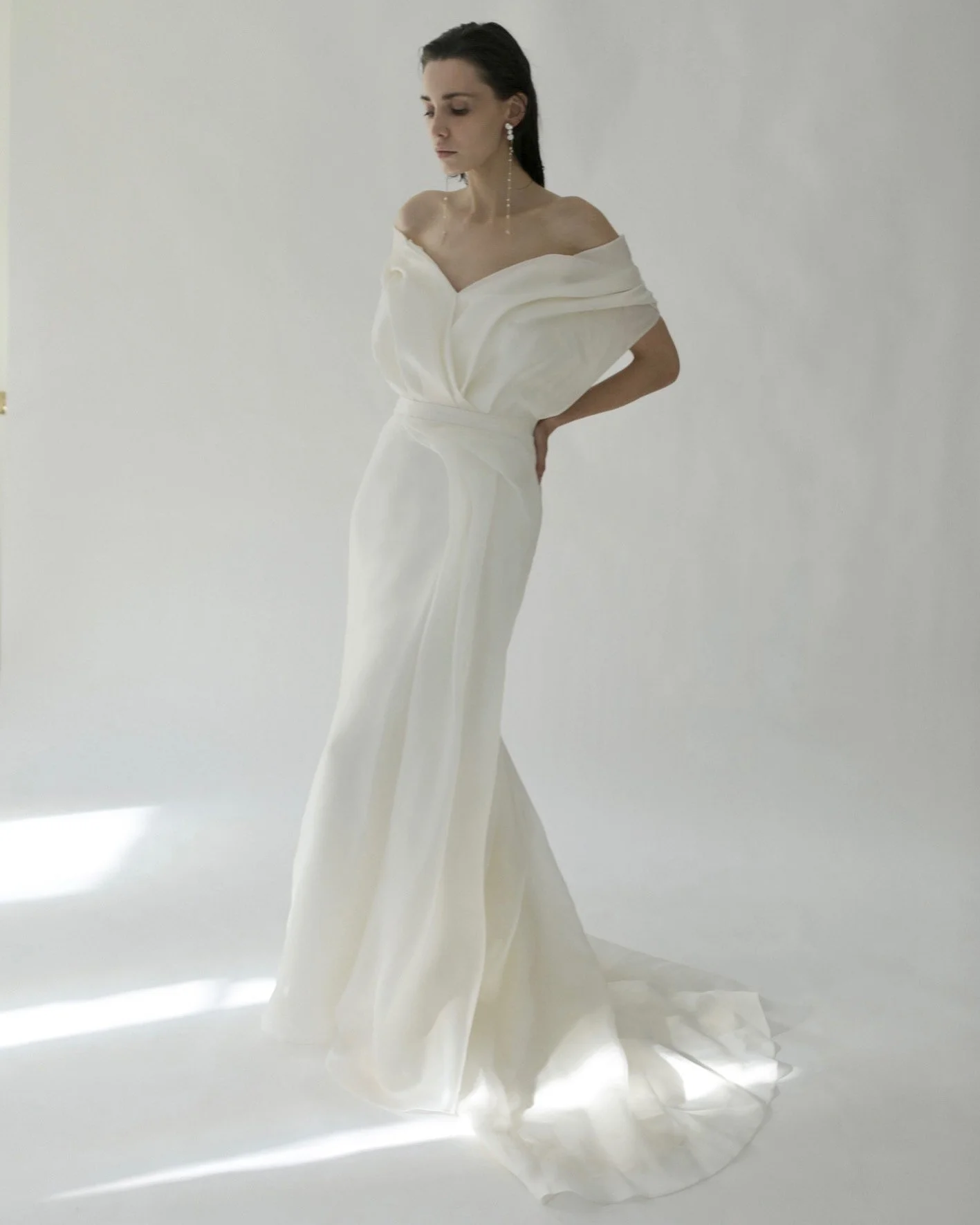 The Carrie Gown by A.B. ELLIE Bridal Accessories — A.B. ELLIE