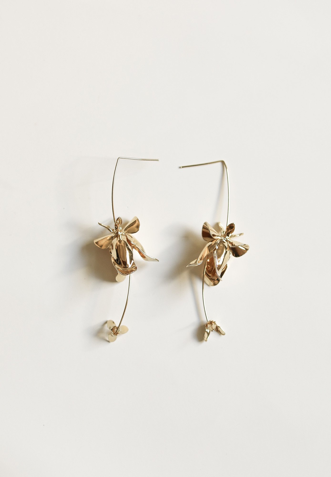 Mini Magnolia Stem Drop by A.B. ELLIE Bridal Accessories — A.B. ELLIE