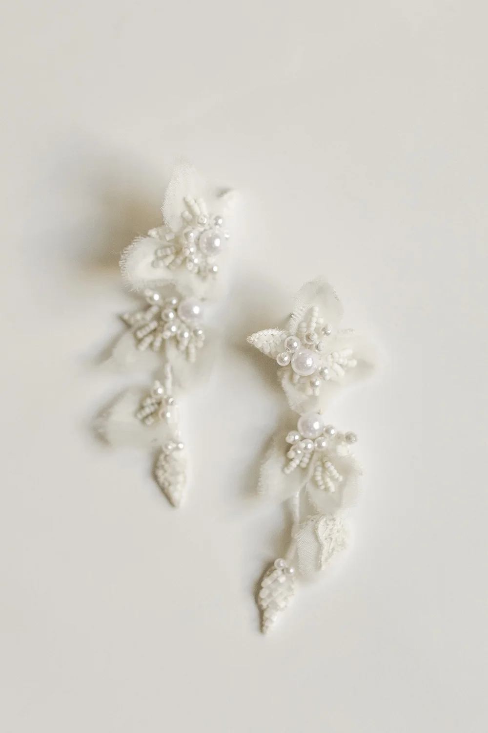 Mini Lola Tier Earrings by A.B. ELLIE Bridal Accessories — A.B. ELLIE