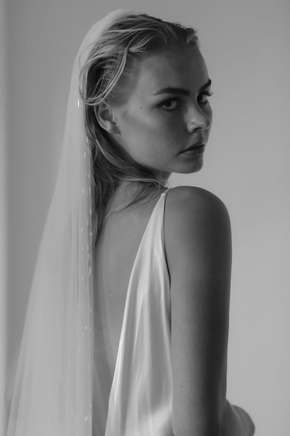 Hutton Pearl Veil by A.B. Ellie Bridal Accessories — A.B. Ellie