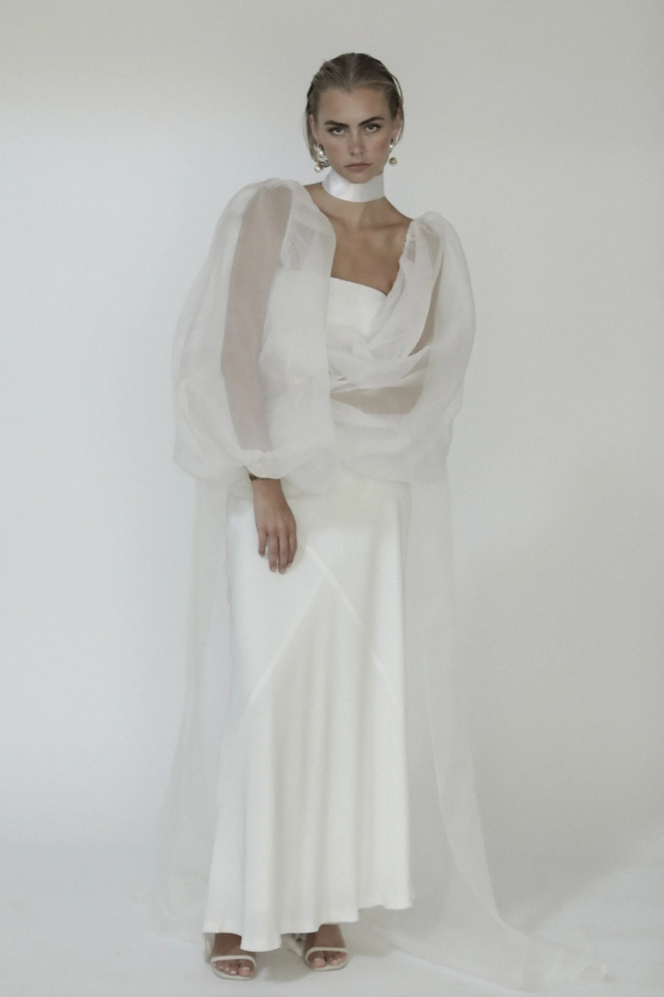 Organza Cape Black
