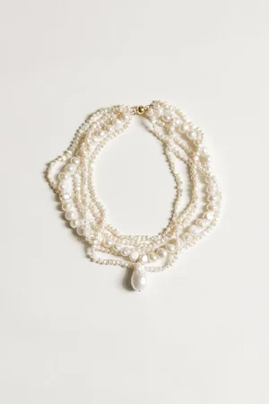 A.B.ELLIE FRESHWATER PEARL 取 STRANDS HALF